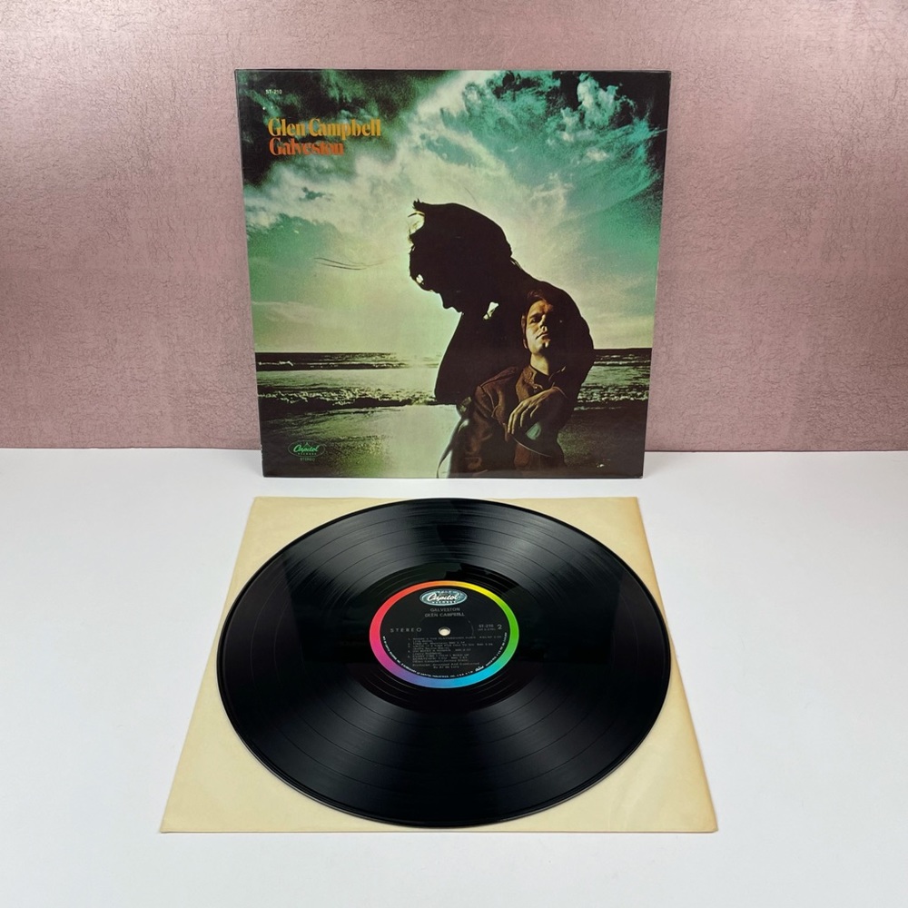 Glen Campbell Galveston Vinyl Music Record